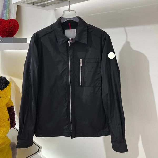 monclairer colorful placket lapel mens jacket chest zipper pocket mens windbreaker arm badge men jackets spring autumn men coat size 1--5, Black;brown
monclairer colorful placket lapel mens jacket chest zipper pocket mens windbreaker arm badge men jackets spring autumn men coat size 1--5, Black;brown