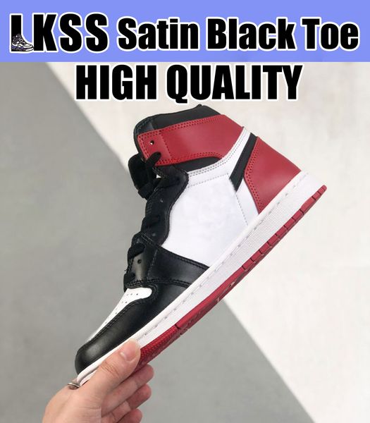 lkss satin black toe jumpman 1 1s shoes og mens basketball sneaker sports sneakers
lkss satin black toe jumpman 1 1s shoes og mens basketball sneaker sports sneakers