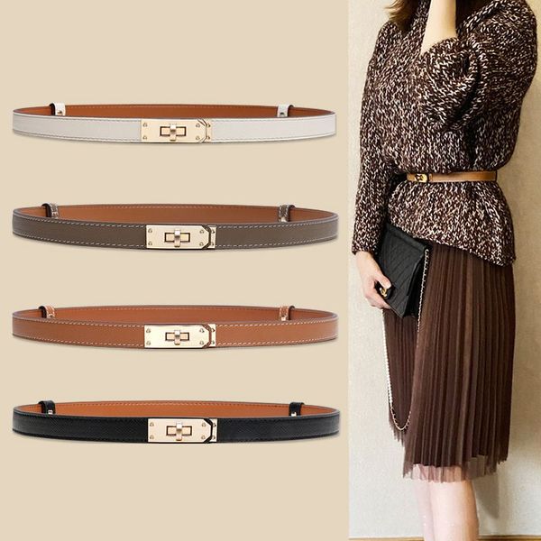 belts h kelly belt women's genuine leather net red leisure kellies thin ress small 1.8 cm suit necessary for formal wear ladies, Black;brown
belts h kelly belt women's genuine leather net red leisure kellies thin ress small 1.8 cm suit necessary for formal wear ladies, Black;brown