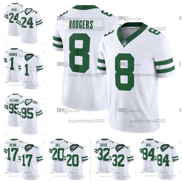 8 aaron rodgers sack exchange jersey ahmad sauce gardner garrett wilson zach wilson quinnen williams breece hall allen lazard joe namath cor, Black;red
8 aaron rodgers sack exchange jersey ahmad sauce gardner garrett wilson zach wilson quinnen williams breece hall allen lazard joe namath cor, Black;red