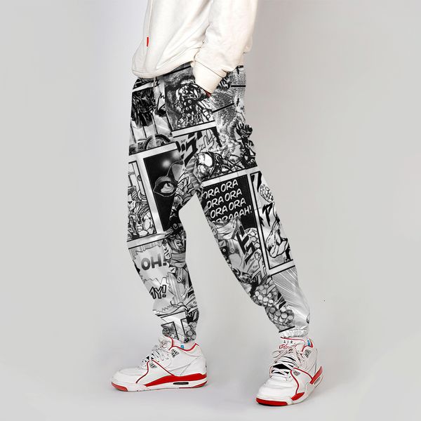 mens pants loose bizarre adventure trousers jogger men streetwear spring autumn sweatpants anime casual trackpants boy 230724, Black
mens pants loose bizarre adventure trousers jogger men streetwear spring autumn sweatpants anime casual trackpants boy 230724, Black