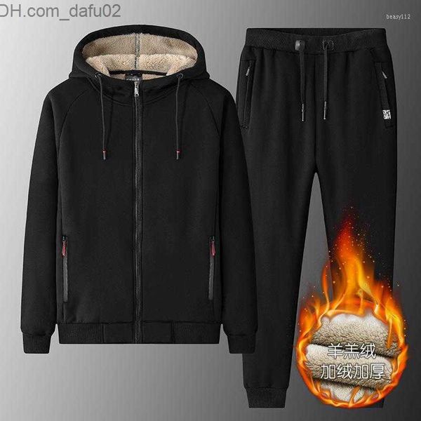 men's tracksuits men's tracksuits trackauit men winter lamb velvet zipper jacket version plus thickening warm men's size casu, Gray
men's tracksuits men's tracksuits trackauit men winter lamb velvet zipper jacket version plus thickening warm men's size casu, Gray