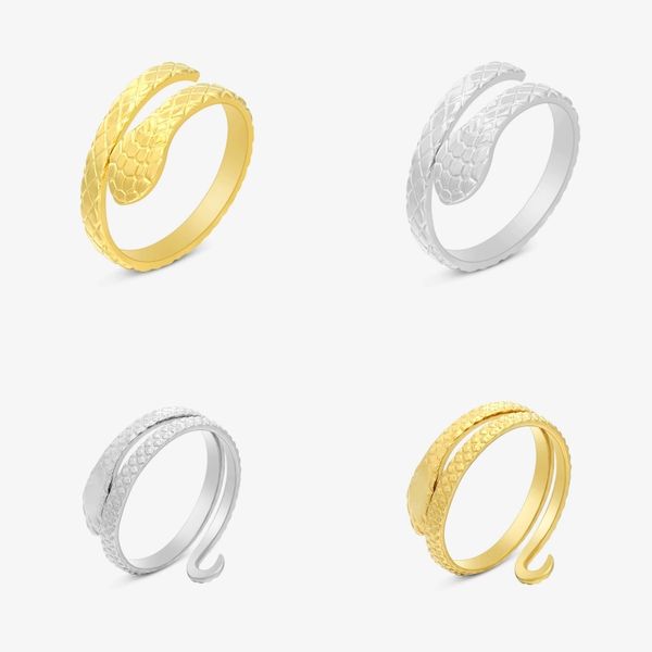 50/pcs new 2023 punk snake stainless steel gold and silver ring for women and men adjustable ring vintage jewelry gift wholesale
50/pcs new 2023 punk snake stainless steel gold and silver ring for women and men adjustable ring vintage jewelry gift wholesale