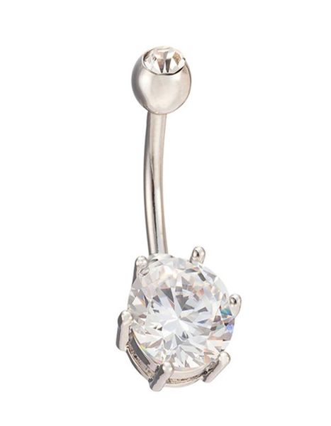 new prong setting round cut cubic zirconia copper navel ring bar belly button ring barbell body piercing8147765, Silver
new prong setting round cut cubic zirconia copper navel ring bar belly button ring barbell body piercing8147765, Silver