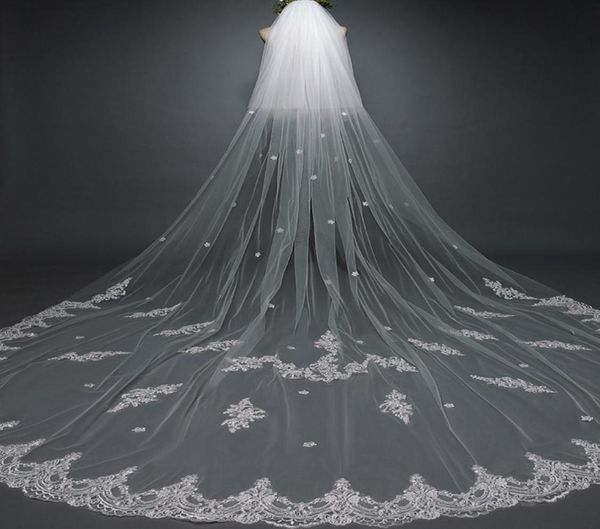 2023 latest 3m long wedding veils 2 layer with applique bridal veil wedding accessories4619133, Black
2023 latest 3m long wedding veils 2 layer with applique bridal veil wedding accessories4619133, Black