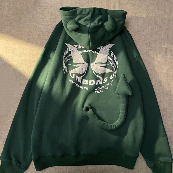 womens hoodies sweatshirts little devil with tail coat hoodie loose gothic sweatshirt high street y2k clothing couple zipper kpop clothes 23, Black
womens hoodies sweatshirts little devil with tail coat hoodie loose gothic sweatshirt high street y2k clothing couple zipper kpop clothes 23, Black