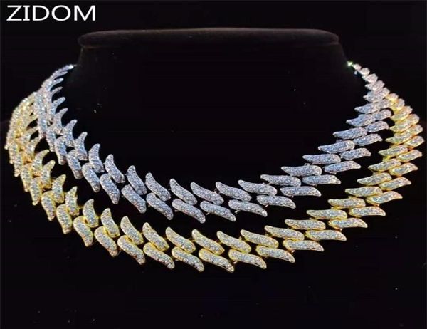 men hip hop chain necklace 20mm thorn shape chains iced out bling male fashion hiphop jewelry for birthday gift 220222205a3016532, Silver
men hip hop chain necklace 20mm thorn shape chains iced out bling male fashion hiphop jewelry for birthday gift 220222205a3016532, Silver