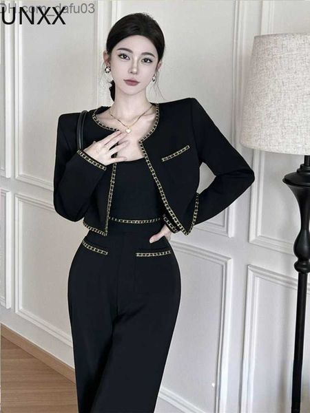 women's tracksuits unxx two-piece women's autumn and winter new wool black cardigan high waist skin-tight garment two-piece women&, Gray
women's tracksuits unxx two-piece women's autumn and winter new wool black cardigan high waist skin-tight garment two-piece women&, Gray