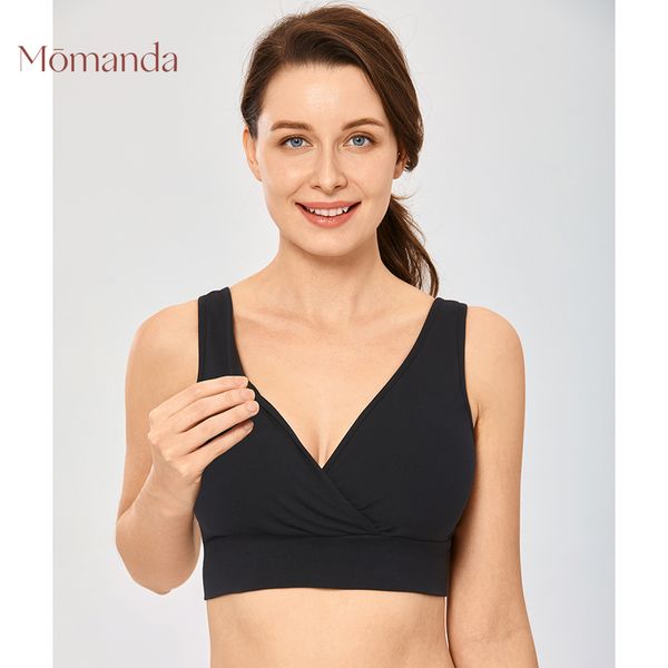 maternity intimates momanda cotton nursing sleep bra for breastfeeding comfort plus size wireless nursing soft underwear for pregnant women, White
maternity intimates momanda cotton nursing sleep bra for breastfeeding comfort plus size wireless nursing soft underwear for pregnant women, White