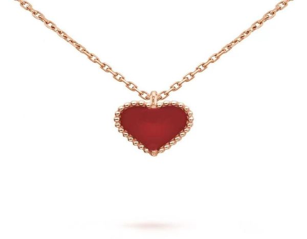 sweet heart pendant necklace designer jewelry love necklaces four leaf clover sterling silver rose gold red heartshaped necklace 9188405
sweet heart pendant necklace designer jewelry love necklaces four leaf clover sterling silver rose gold red heartshaped necklace 9188405