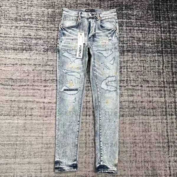purple jeans designer mens black denim tears ripped straight regular washed old long fashion hole stack cg9a, Blue
purple jeans designer mens black denim tears ripped straight regular washed old long fashion hole stack cg9a, Blue