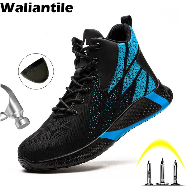 dress shoes waliantile steel toe ankle safety boots for men male antismashing indestructible working sneakers footwear 230725, Black
dress shoes waliantile steel toe ankle safety boots for men male antismashing indestructible working sneakers footwear 230725, Black
