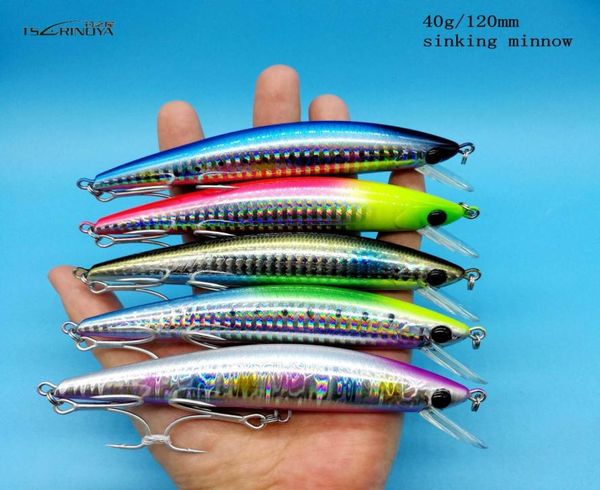 tsurinoya dw37 5pcslot 120mm40g sinking minnow lure big hard s artificial bait salt water fishing tackle 2106222782563
tsurinoya dw37 5pcslot 120mm40g sinking minnow lure big hard s artificial bait salt water fishing tackle 2106222782563