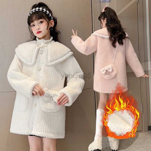 down coat fashion new girl winter jacket plus velvet turn-down collar thick kids warm coat children's clothes outerwear 6 7 8 10 11 12, Blue;gray
down coat fashion new girl winter jacket plus velvet turn-down collar thick kids warm coat children's clothes outerwear 6 7 8 10 11 12, Blue;gray