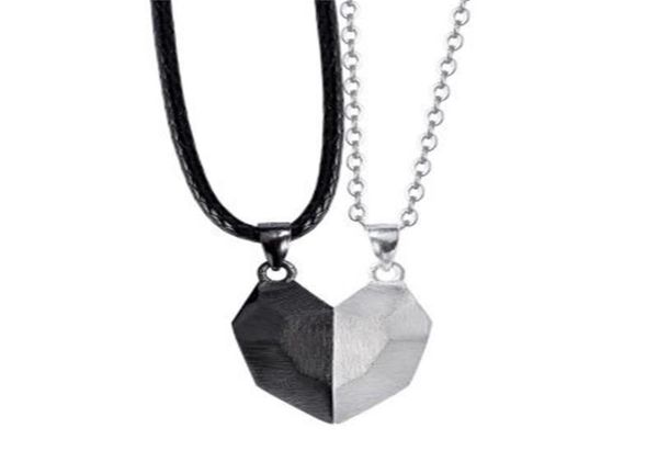 creative new retro alloy half core chain collar heart magnetic couple necklace lovers de pareja necklace95987386007369, Silver
creative new retro alloy half core chain collar heart magnetic couple necklace lovers de pareja necklace95987386007369, Silver
