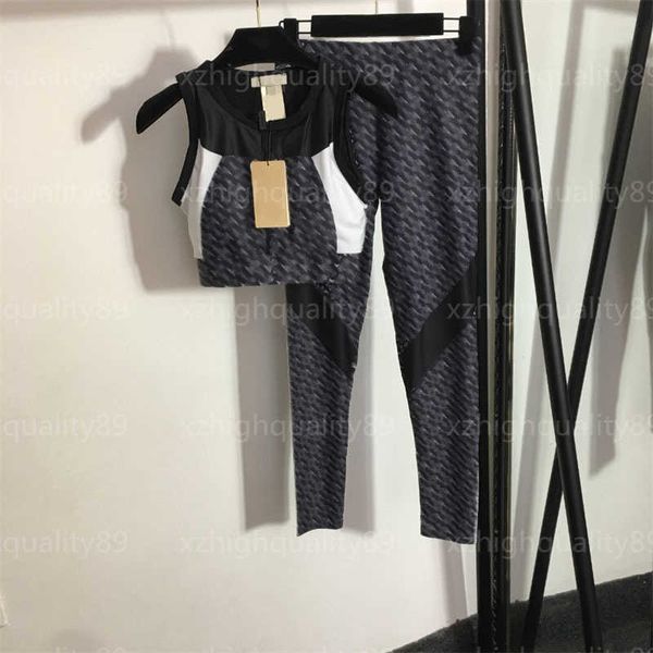 tracksuit women tanks and sweatpants two piece suit yoga outfit stylish letter printed tank slim bottoms fitness leggings tracksuits womens, Gray
tracksuit women tanks and sweatpants two piece suit yoga outfit stylish letter printed tank slim bottoms fitness leggings tracksuits womens, Gray