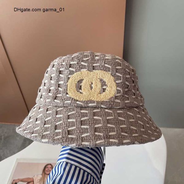 designer knitted bucket hat for women mens fashion sun beach hat luxurys fisher hats woman bonnet beanies straw hat baseball caps 2302084bf, Blue;gray 
designer knitted bucket hat for women mens fashion sun beach hat luxurys fisher hats woman bonnet beanies straw hat baseball caps 2302084bf, Blue;gray