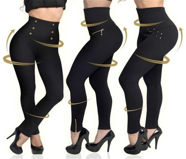 women high waist leggings zipper and button decorate push up hip fitness leggins elastic slim jogging pants female 2112041179640, Black
women high waist leggings zipper and button decorate push up hip fitness leggins elastic slim jogging pants female 2112041179640, Black