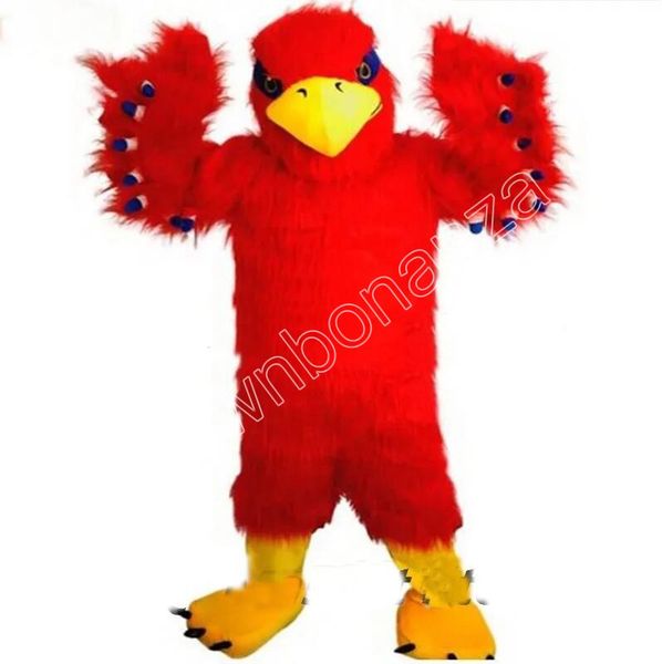 red eagle bird mascot costume cartoon set birthday party role-playing size carnival christmas gift, Red;yellow
red eagle bird mascot costume cartoon set birthday party role-playing size carnival christmas gift, Red;yellow