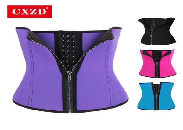 cxzd women trainer corset zipper hook shapewear double control body shaper tummy fat burning waist cincher2106057
cxzd women trainer corset zipper hook shapewear double control body shaper tummy fat burning waist cincher2106057