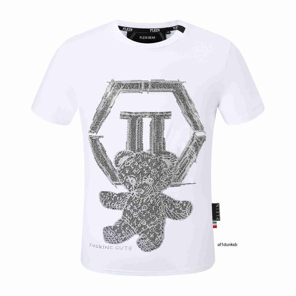 glass plein philipps bear t mens designer tshirts and brand pp skull men t-shirt round neck ss with teddy crystals hip hop tshirt tees 16120, White;black
glass plein philipps bear t mens designer tshirts and brand pp skull men t-shirt round neck ss with teddy crystals hip hop tshirt tees 16120, White;black