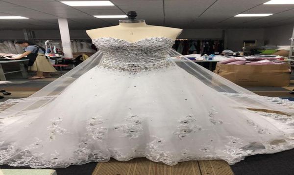2021 real pics aline wedding dresses gown sweetheart brads and long tulle train beach formal gowns custom made8935368, White
2021 real pics aline wedding dresses gown sweetheart brads and long tulle train beach formal gowns custom made8935368, White