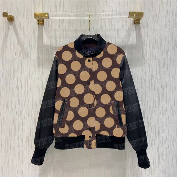 baseball jackets outerwear for women classic letters coats sleeve stitching design jacket streetwear, Black;brown
baseball jackets outerwear for women classic letters coats sleeve stitching design jacket streetwear, Black;brown