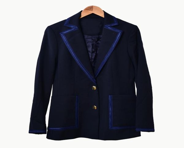 2020 spring long sleeve notchedlapel blue contrast color pockets panelled blazers coat women fashion outwear coats w18150183824848, White;black
2020 spring long sleeve notchedlapel blue contrast color pockets panelled blazers coat women fashion outwear coats w18150183824848, White;black