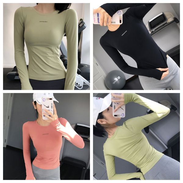popular autumn and winter sports for women's tight fitting long sleeved quick drying yoga suits, running training t-shirts, fitness cl, White;red
popular autumn and winter sports for women's tight fitting long sleeved quick drying yoga suits, running training t-shirts, fitness cl, White;red