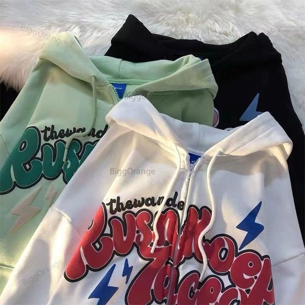 womens hoodies sweatshirts american retro zip up graphic women streetwear loose letters printed hooded hip hop thin 230724, Black
womens hoodies sweatshirts american retro zip up graphic women streetwear loose letters printed hooded hip hop thin 230724, Black