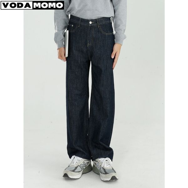 men's jeans autumn menwomen black allmatched loose long wide leg denim trousers retro deep blue drooping style boysgirls jeans 230724
men's jeans autumn menwomen black allmatched loose long wide leg denim trousers retro deep blue drooping style boysgirls jeans 230724