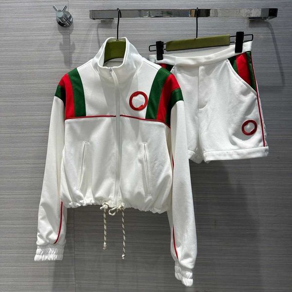 luxury clothing women tracksuit classic logo embroidered jackets shorts sports suit designer jacket pants two-piece set, Gray
luxury clothing women tracksuit classic logo embroidered jackets shorts sports suit designer jacket pants two-piece set, Gray