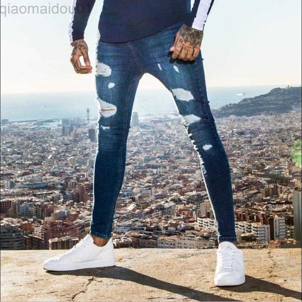 men's jeans men's jeans 2021 fashion ripped street trendy slim denim pencil pants plus size trousers s-5xl global drop 1 l230725, Blue
men's jeans men's jeans 2021 fashion ripped street trendy slim denim pencil pants plus size trousers s-5xl global drop 1 l230725, Blue