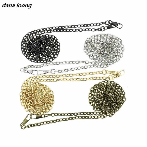bag parts accessories 1 piece about length 120 cm width 05cm o type replacement metal purse chain for shoulder cross body handbags 230725, Black
bag parts accessories 1 piece about length 120 cm width 05cm o type replacement metal purse chain for shoulder cross body handbags 230725, Black