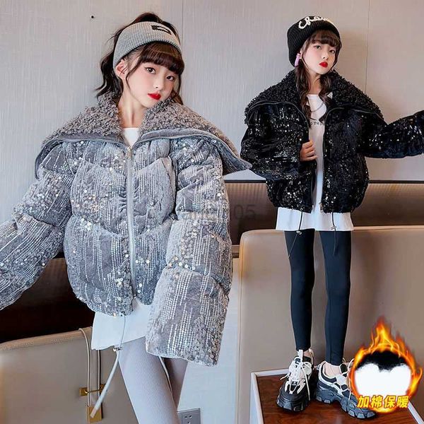 down coat girls sequined cotton padded jacket thick girls cotton warm winter clothes 2022 new kids down cotton street overcoat hkd230725, Blue;gray
down coat girls sequined cotton padded jacket thick girls cotton warm winter clothes 2022 new kids down cotton street overcoat hkd230725, Blue;gray