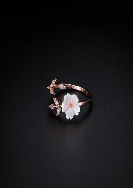 1pc rose gold sakura flowers zircon branches shell flowers open ring charming cherry blossom adjustable rings women039s jewelry2653553, Golden;silver
1pc rose gold sakura flowers zircon branches shell flowers open ring charming cherry blossom adjustable rings women039s jewelry2653553, Golden;silver