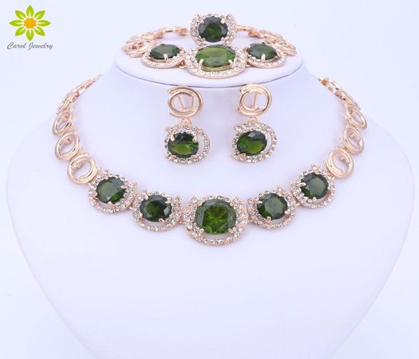african gold color luxury bridal jewelry sets wedding round green crystal women wedding necklace earrings jewelry sets9913659, Slivery;golden
african gold color luxury bridal jewelry sets wedding round green crystal women wedding necklace earrings jewelry sets9913659, Slivery;golden