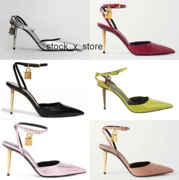 shoe tom-fords fashion designer nice brand padlock pumps genuine dress shoes sandal women suede leather leathers pointe toe slingback shoes, Black
shoe tom-fords fashion designer nice brand padlock pumps genuine dress shoes sandal women suede leather leathers pointe toe slingback shoes, Black