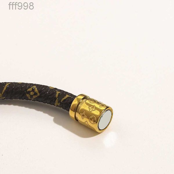 stainless new style bracelets women bangle designer bracelet letter jewelry brown flower faux leather 18k steel gold plated womens wedding, Black
stainless new style bracelets women bangle designer bracelet letter jewelry brown flower faux leather 18k steel gold plated womens wedding, Black
