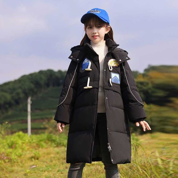 down coat hssczl girls duck down jackets 2022 new winter thicken fashion girl child overcoat outerwear hooded children's clothes 6-14a, Blue;gray
down coat hssczl girls duck down jackets 2022 new winter thicken fashion girl child overcoat outerwear hooded children's clothes 6-14a, Blue;gray