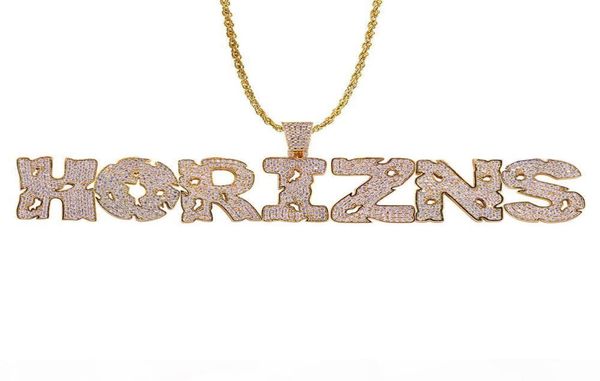 gold silver colors bling cz custom name letter pendant necklace men039s women rock street necklace with rope chain7607854
gold silver colors bling cz custom name letter pendant necklace men039s women rock street necklace with rope chain7607854