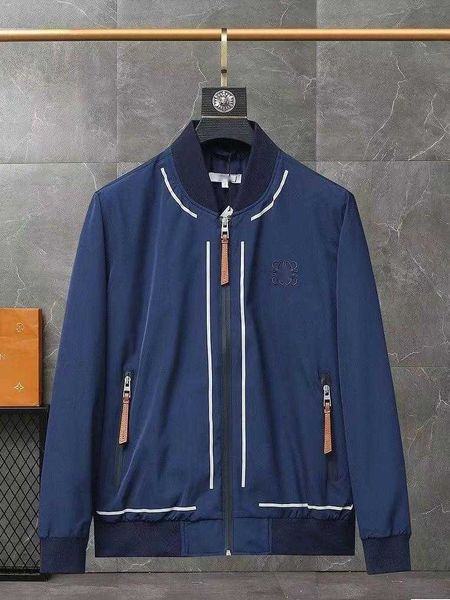high version men business casual jackets logo embroidered zipper cardigan coat loe designer jacket mens luxury top, Black;brown
high version men business casual jackets logo embroidered zipper cardigan coat loe designer jacket mens luxury top, Black;brown