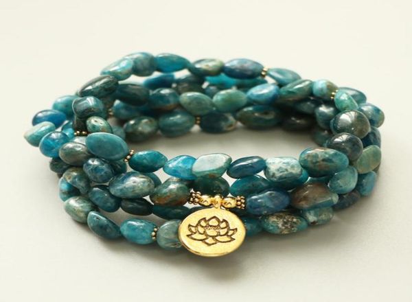 edothalia unshaped natural apatite stone 108 beads mala bracelet for women men lovers yoga meditation bracelet y2008104739729, Black
edothalia unshaped natural apatite stone 108 beads mala bracelet for women men lovers yoga meditation bracelet y2008104739729, Black