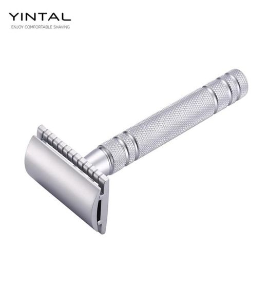 yintal 1 razor matte silver classic safety razor for shaving men quality brass copper handle double edge manual razors2879701
yintal 1 razor matte silver classic safety razor for shaving men quality brass copper handle double edge manual razors2879701