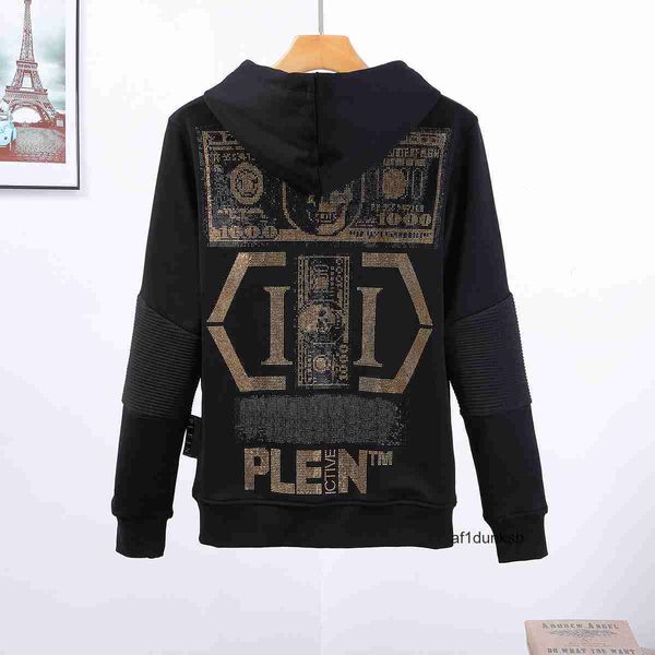 81442 plein philipps bear brand warm thick sweatshirt hip-hop loose characteristic personality skull pullover rhinestone luxury men's h, Black
81442 plein philipps bear brand warm thick sweatshirt hip-hop loose characteristic personality skull pullover rhinestone luxury men's h, Black