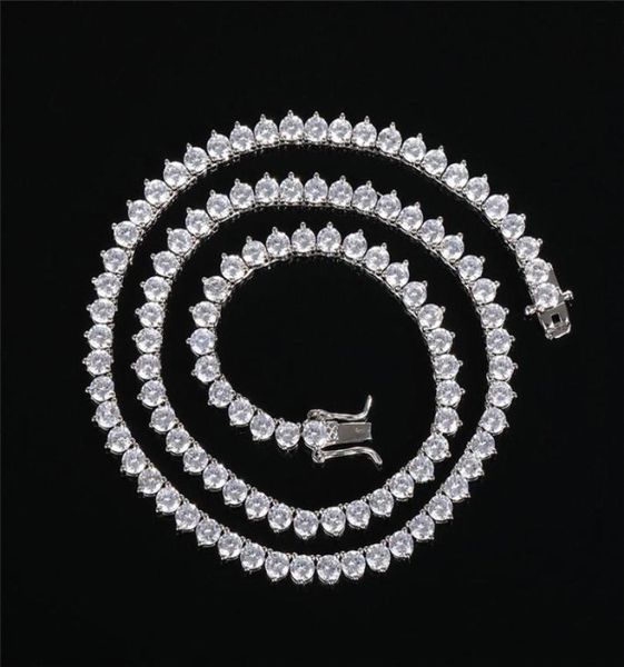 new hip hop men tennis chain necklace jewelry 4mm 16inch24inch real 18k gold plated diamond chain long necklace with zircon mens 1645000, Silver
new hip hop men tennis chain necklace jewelry 4mm 16inch24inch real 18k gold plated diamond chain long necklace with zircon mens 1645000, Silver