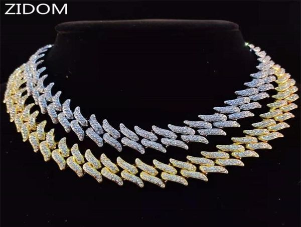 men hip hop chain necklace 20mm thorn shape chains iced out bling male fashion hiphop jewelry for birthday gift 220222205a4575782, Silver
men hip hop chain necklace 20mm thorn shape chains iced out bling male fashion hiphop jewelry for birthday gift 220222205a4575782, Silver