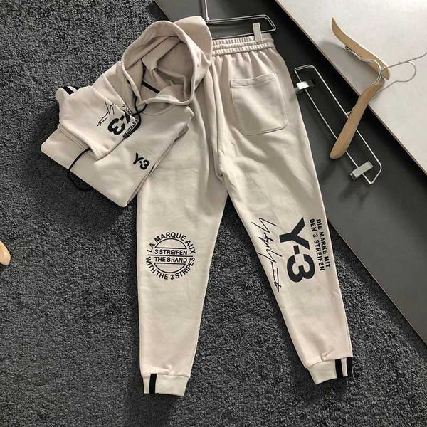 men's tracksuits men tracksuits hoodies 2 piece set y3 sports suit autumn and winter casual sweater long sleeve trousers z230725, Gray
men's tracksuits men tracksuits hoodies 2 piece set y3 sports suit autumn and winter casual sweater long sleeve trousers z230725, Gray