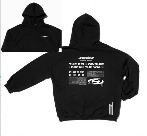 womens hoodies sweatshirts kpop ateez twince tour vocal concert same hooded solid color long sleeved cotton sweatshirt y2k oversize hip hop, Black
womens hoodies sweatshirts kpop ateez twince tour vocal concert same hooded solid color long sleeved cotton sweatshirt y2k oversize hip hop, Black