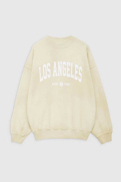 anine ab bing sweatshirt classic letter printing dyeing stir frying washing inner fleece scratching women's sweater sportswear, Black
anine ab bing sweatshirt classic letter printing dyeing stir frying washing inner fleece scratching women's sweater sportswear, Black